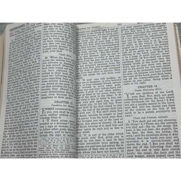 New Catholic Edition of Holy Bible By Catholic Book Publication Hardcover - Picture 4 of 10